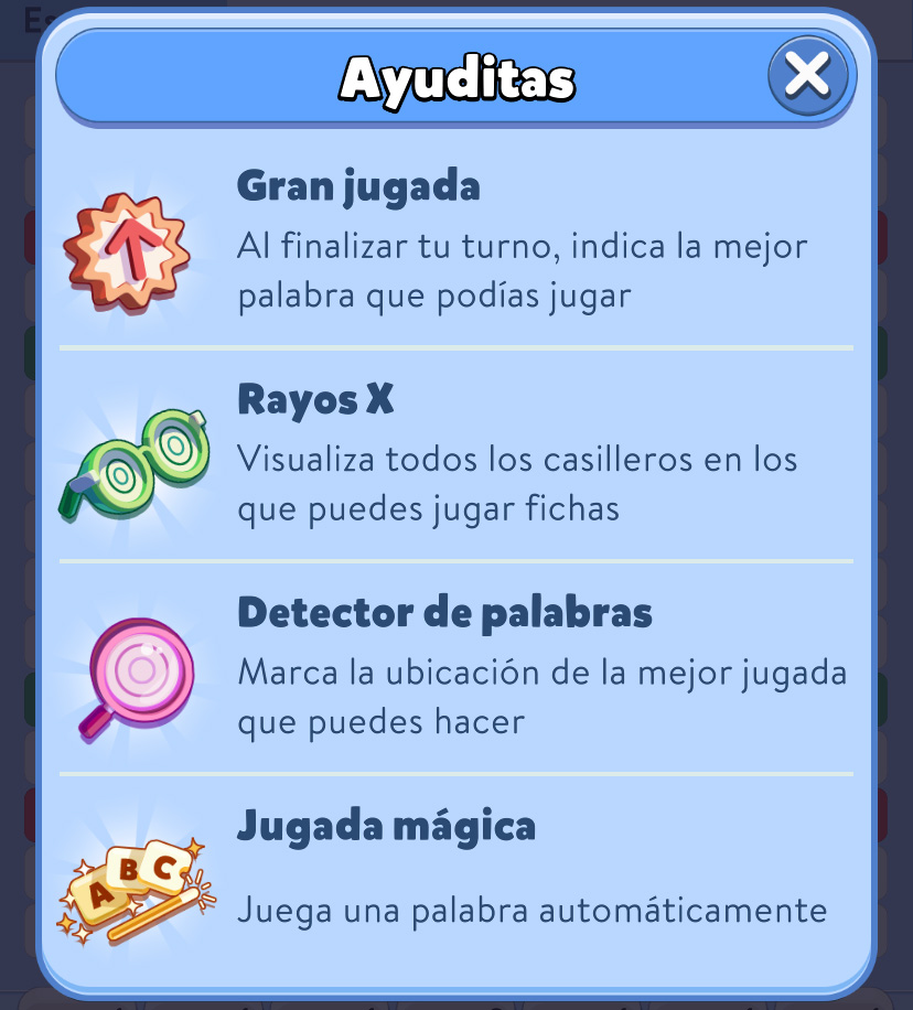 Las Ayuditas de Apalabrados 2